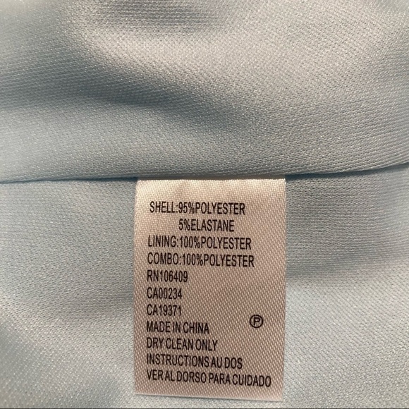 TAHARI Sz 14 Handkerchief Overlay Bold Pastel Floral Zipper in Back Dress - Picture 15 of 16